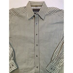 Ariat Pro Series Shirt Mens Size Large Plaid Long Sleeve Button‎ Up Western